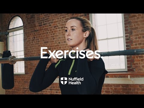 Barbell Front Squat | Nuffield Health