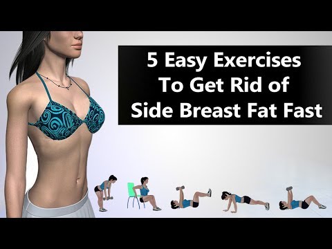 5 Easy Exercises To Get Rid of Side Breast Fat Fast