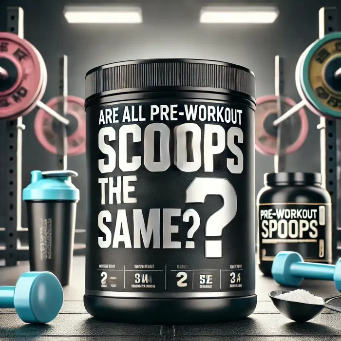 are all pre-workout scoops the same?