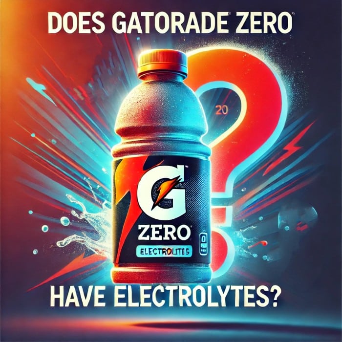 Does Gatorade Zero Have Electrolytes?