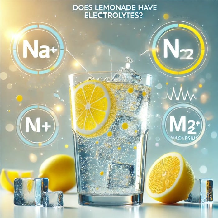 Does Lemonade Have Electrolytes