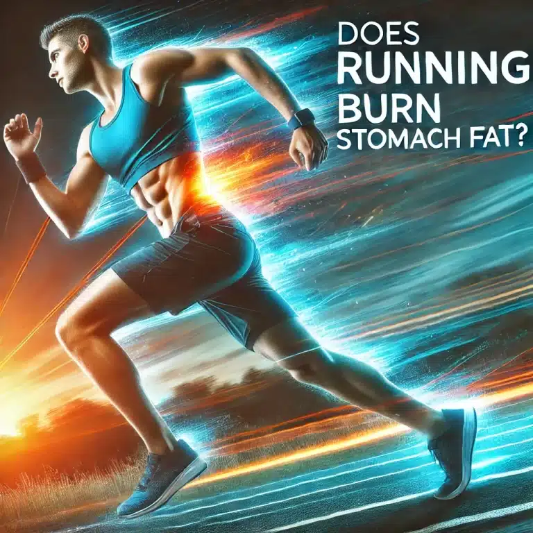 Does running burn stomach fat