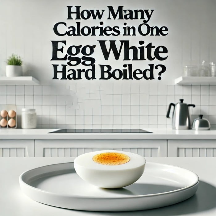 How Many Calories In One Egg White Hard Boiled