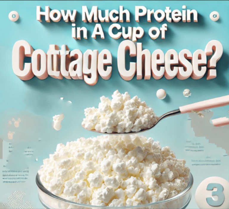 How Much Protein In A Cup Of Cottage Cheese