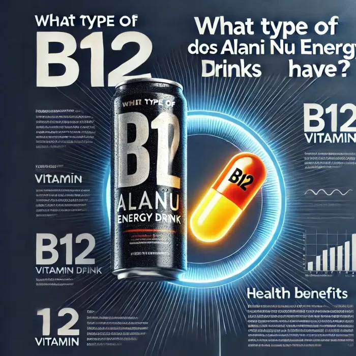 What Type Of B12 Does Alanis Energy Drinks Have?